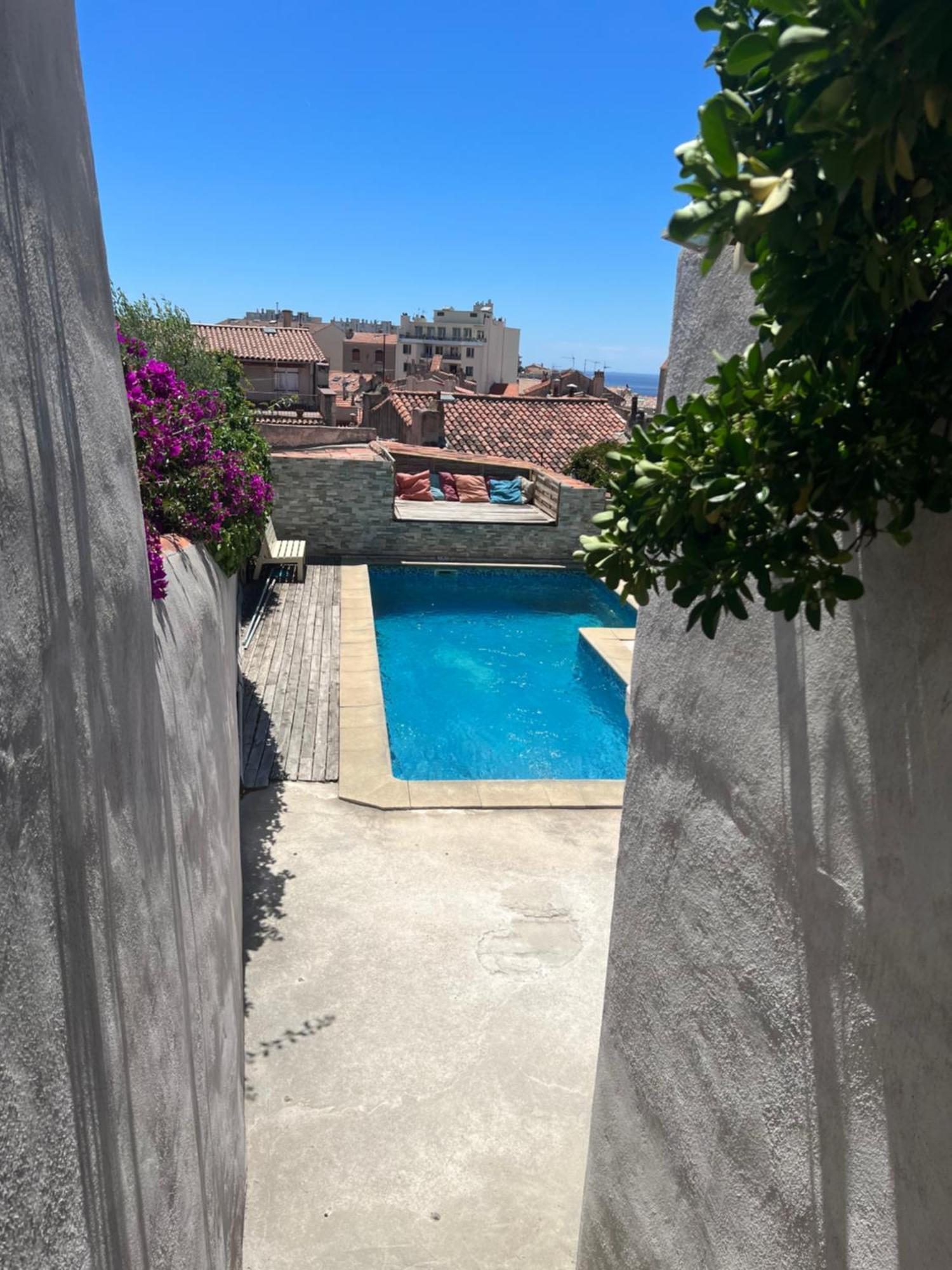 Apartamento Pour 4 Face A La Piscine Marsella Exterior foto